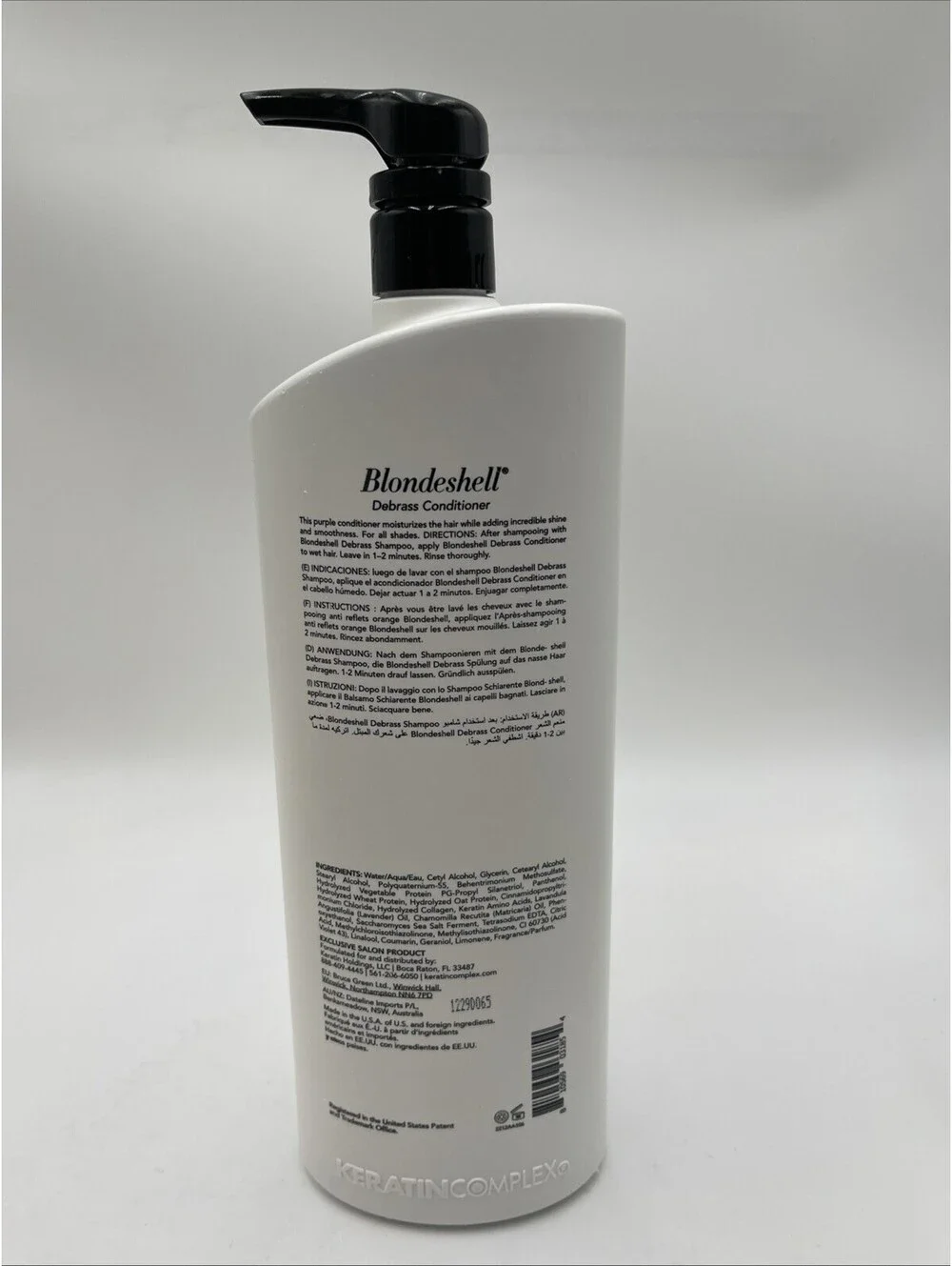 Keratin Complex Blondeshell DeBrass Conditioner 33.8 oz